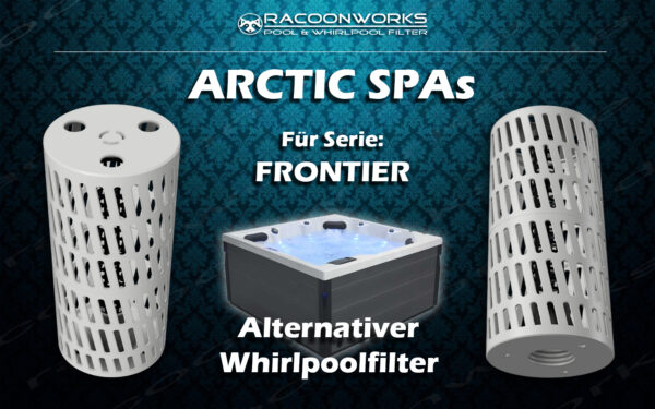 ARCTIC SPA Filter Alternative - Frontier - Whirlpool - Whirlpoolfilter - 817-4050 - 4CH-949 - FC-0172 - SC757 - PWW50L - 40508 42522 - O250 (O2 50) - Magnum - Darlly - Unicel - Filter4Spas