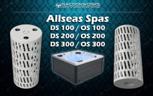 Allseas Spas Filter Alternative - DS 100 - DS 200 - DS 300 - OS 100 - OS 200 - OS 300 - PWW50L - 40508 42522 - O250 - SC757