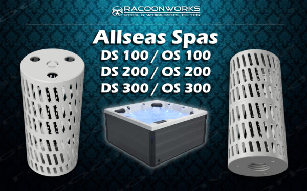 Allseas Spas Filter Alternative - DS 100 - DS 200 - DS 300 - OS 100 - OS 200 - OS 300 - PWW50L - 40508 42522 - O250 - SC757