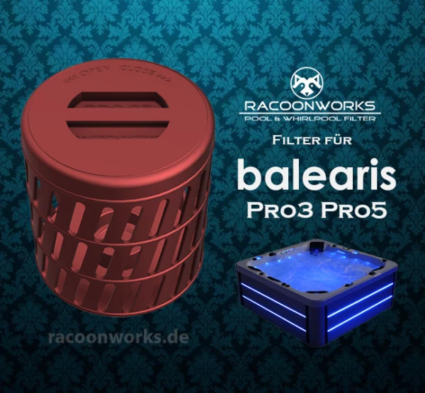 Balearis Filter Pro3 Pro5 Alternative Whirlpool bester Filter von racoonworks de 3
