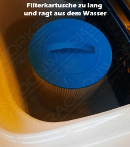 Filterkartusche zu lang Perfect Spa Filter Alternative Filterkartusche Typ3 New York Whirlpool Spas Filterbälle